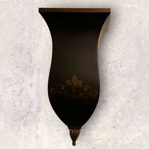 Southern Living at Home Black Metal Wall Sconces